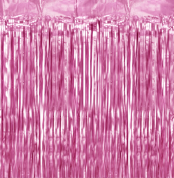 Kurtyna imprezowa różowa 100 x 200 cm