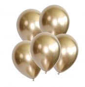 Chrome-Metallic-Balloons-5pk-Gold-Best-Day-Ever-Party-Shop